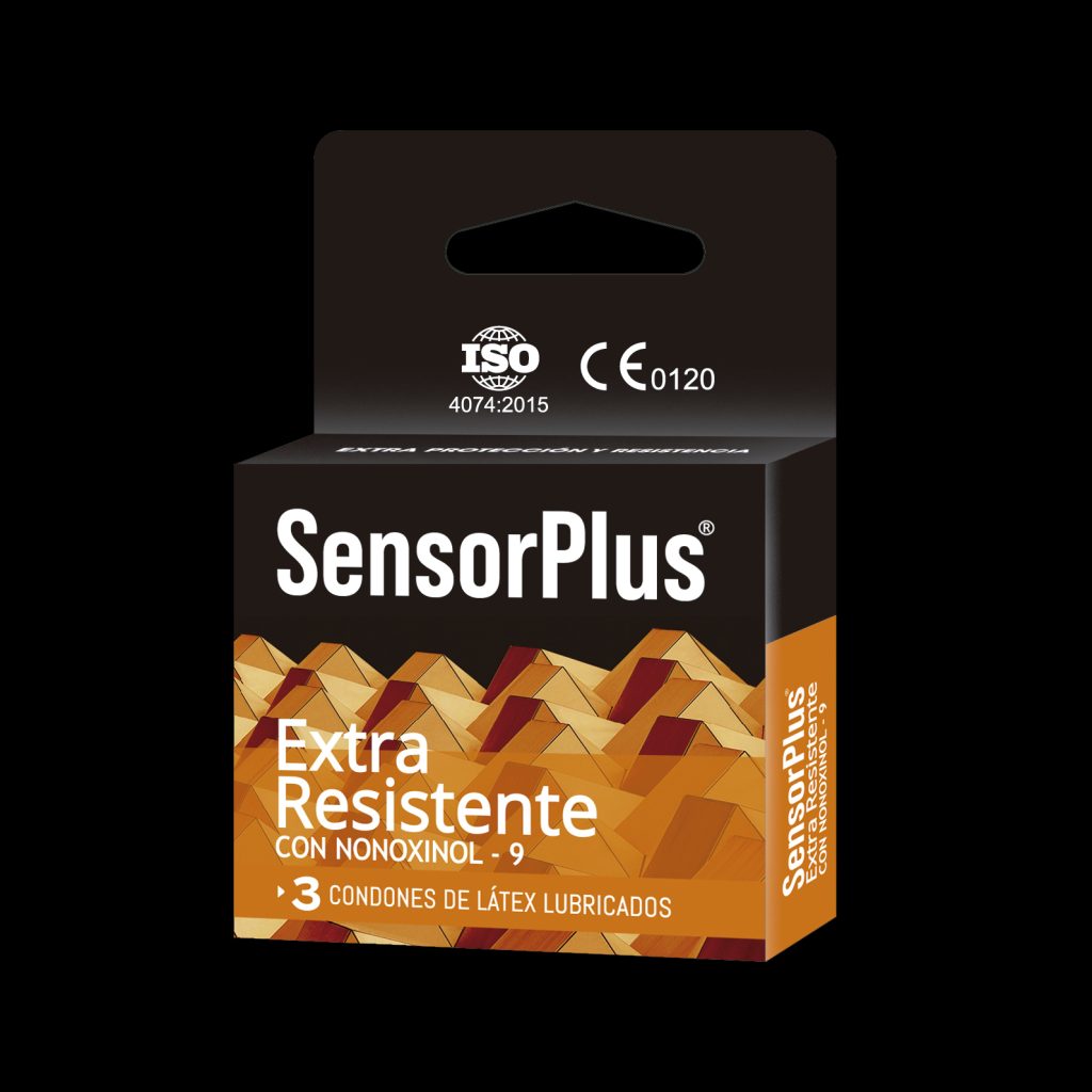 Preservativo Sensor Plus - Extra resistente con Nonoxynol-9