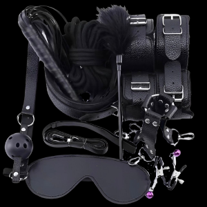 Kit Fetishe 10 Piezas Negro - Imagen 2