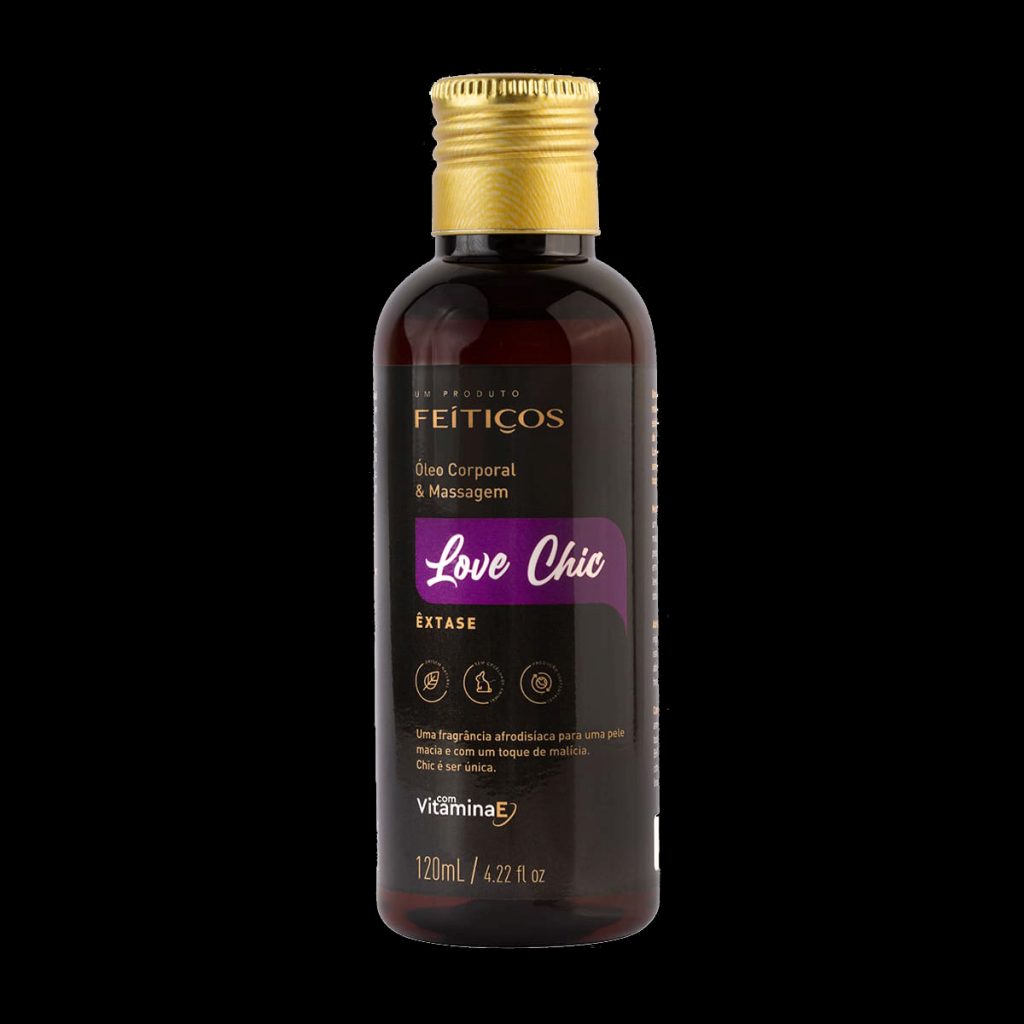 Óleo Corporal y Masaje Love Chic - Êxtase - 120 ml.