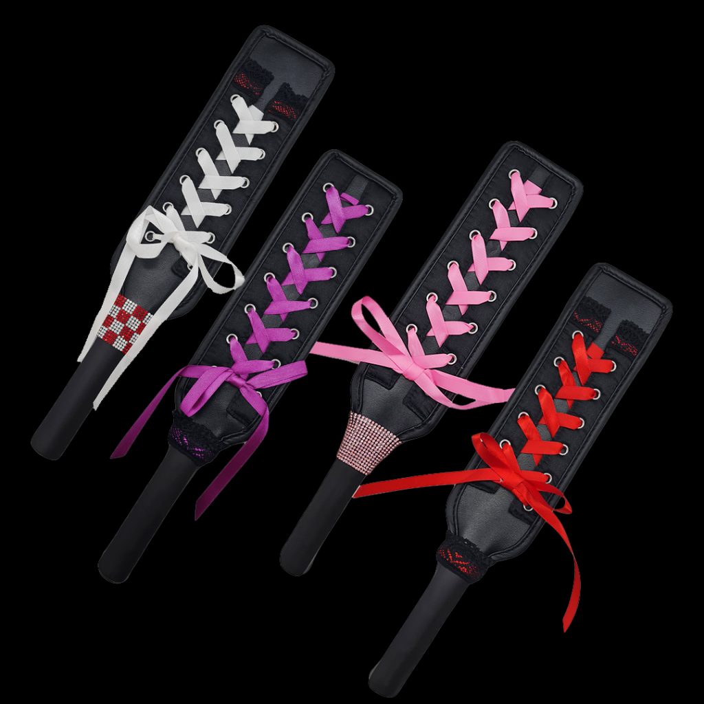 Paleta Rígida Negra de Corset Diseños Variados