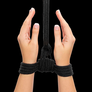 Cuerda Bondage Algodón 20 mts. Negro - Imagen 3