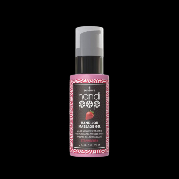 Handipop Gel Comestible de Masturbación - Frutilla 59 ml.