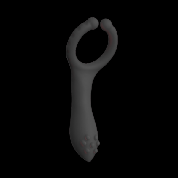 Anillo Vibrador Crab Negro