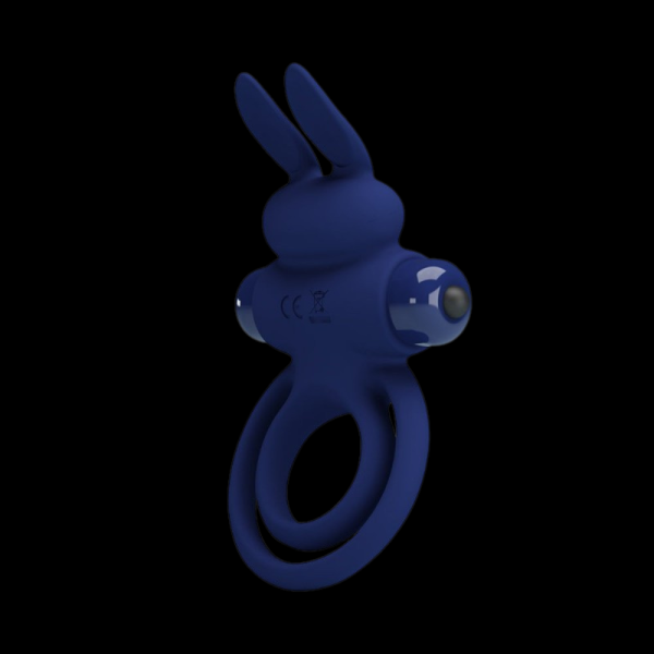 Darey Anillo Conejito Vibrador Doble - Azul