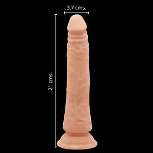 Consolador Bárbara Realista Ammut Piel 8,3" - Imagen 7