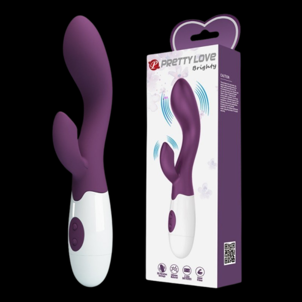 Brighty Vibrador Dual - Morado