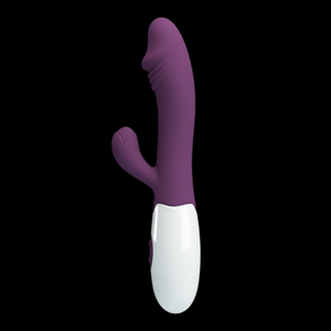Vibrador Snappy de Doble Estimulación - Burdeo - Imagen 2