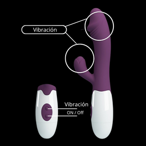 Vibrador Snappy de Doble Estimulación - Burdeo - Imagen 7