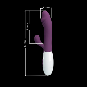 Vibrador Snappy de Doble Estimulación - Burdeo - Imagen 8