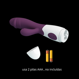 Vibrador Snappy de Doble Estimulación - Burdeo - Imagen 6