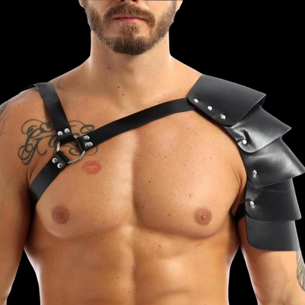Arnés de Hombro BDSM con Amarra al Brazo