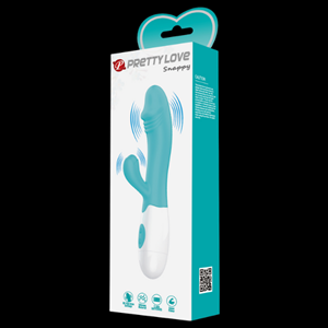 Vibrador y Estimulador Snappy Turquesa - Imagen 5