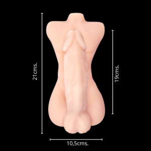 Mini Torso Masturbador Articulado Monster Dick - Imagen 2