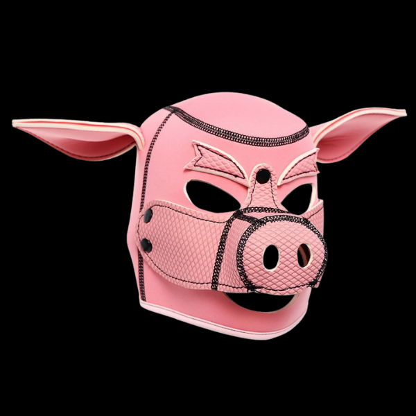 Máscara Piggy para Juegos de Rol BDSM