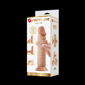 Consolador Realista Piel Deslizable Quentin Flesh 7,2" - Imagen 6
