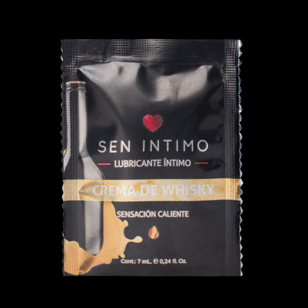 Lubricante Caliente Crema De Whisky 7 ml.