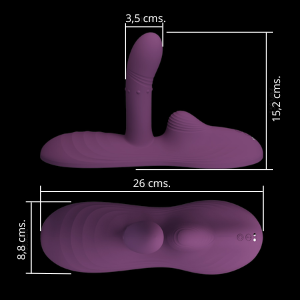 Luka Asiento Vibrador Triple Acción con Calor - Imagen 5