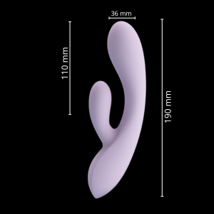 Rosolyn Vibrador Dual Super Soft - Imagen 5