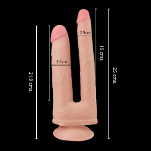 Dildo Doble 21.9 cms y 25 cms. - Imagen 4
