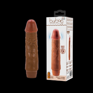 Vibrador Realista Bárbara Jeff Mulato 7,6" - Imagen 8