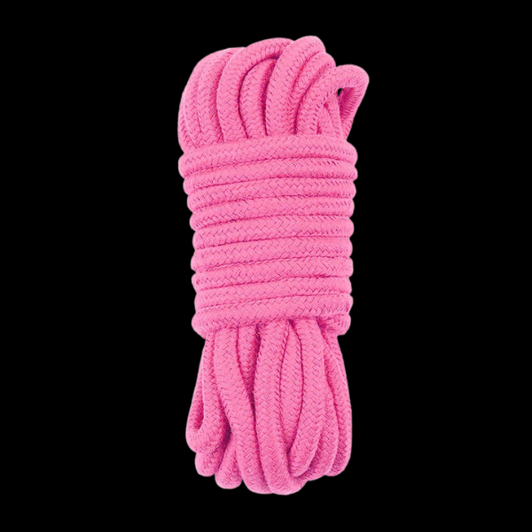 Cuerda Bondage Algodón 20 mts. Rosa