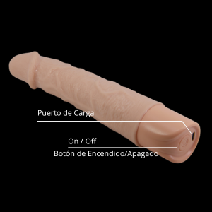 Vibrador Realista Recargable Leander - Imagen 3