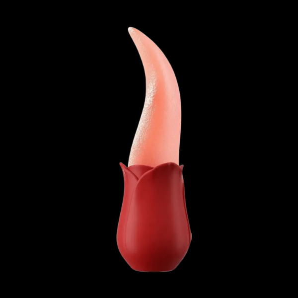 Rosa Vibradora con Lengua LickMe