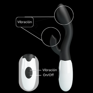 Vibrador y Estimulador Brighty Negro - Imagen 5