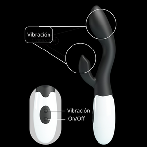 Vibrador y Estimulador Brighty Negro - Imagen 4