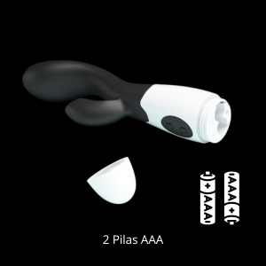 Vibrador y Estimulador Brighty Negro - Imagen 3