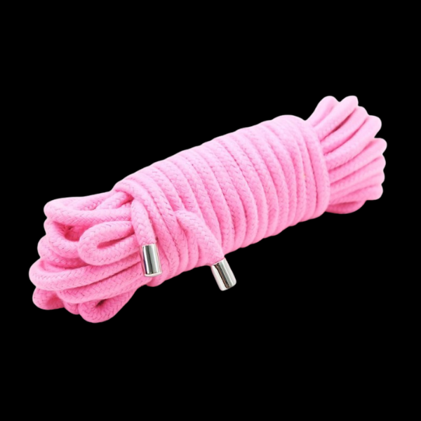 Cuerda Bondage Algodón 10 mts. Rosa