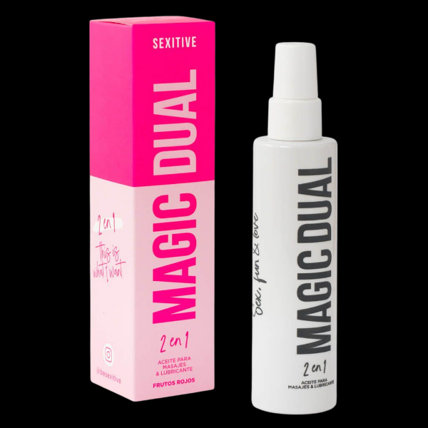 Magic Dual, Aceite y Lubricante Frutos Rojos